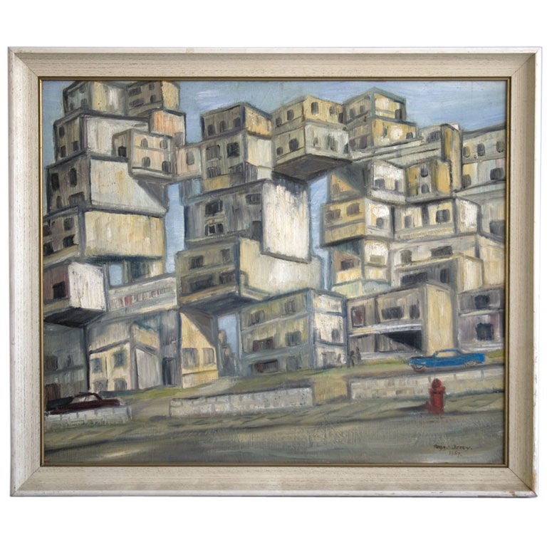 Oil on Board Painting