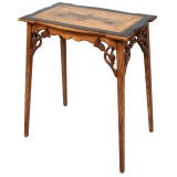 French Art Nouveau side table in the Egyptian taste