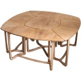 Ercol ash coffee table/side tables