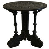 Mid 19th century Anglo-Indian centre table
