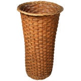 Over sized wicker basket