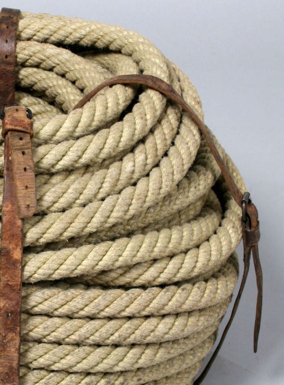 Coil of Fireman's Rope at 1stDibs fireman's coil