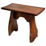 Arts & Crafts Elm Tree Log Table