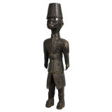 1940
s Tribal Carved Wood Figure