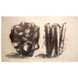 Harry Bertoia monoprint (monotype)