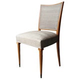 Set of Ten Upholstered Dining Chairs