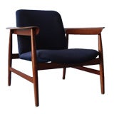 Upholstered Open Armchair by Finn Juhl / Bovirke