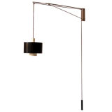 An Adjustable Swing Arm Lamp by Stilnovo
