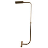 Adjustable Nickel Plated Floor Standing Lamp