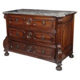 Antique French Walnut Commode