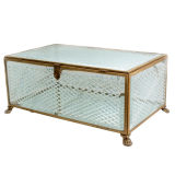 Large Glass Casket