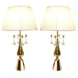 Pair of Lamps in the style of Tommy Parzinger