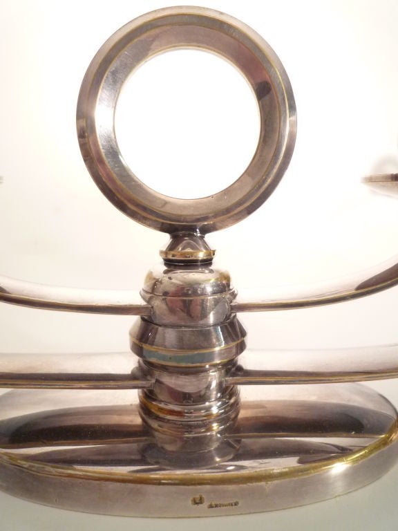French Art Deco Candelabra by A. Mourier