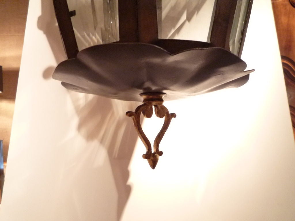 French Bronze 'Mazarin' Lantern