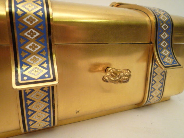 Gilt Bronze Casket