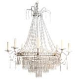 Antique Baltic 8 Light Chandelier