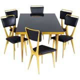 Dining Table and 6 Chairs by Flama of Rio 1950/54
