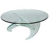 Knut Hesterberg  "Propeller" Coffee Table by Roland Schmitt