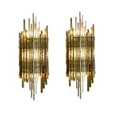 Vintage Pair of  Wall Sconces by Poliarte, Verona