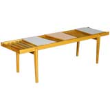 Vintage Occasional Table with sliding Formica Surfaces