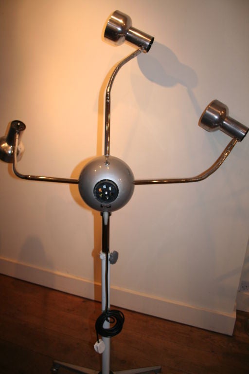 1950's Infra-Red Hair Dryer now converted to a Floor Lamp