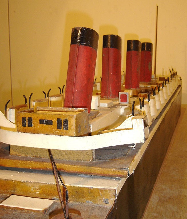 Tin Huge and Unique Model of The Titanic