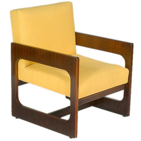 Rare Pair of Armchairs by Sergio Rodrigues, 1960s