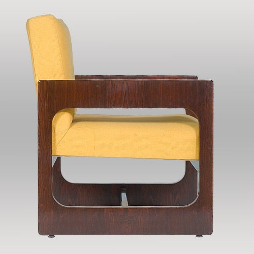 Brazilian Rare Pair of Armchairs by Sergio Rodrigues, 1960s