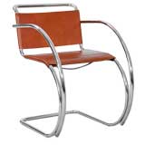 Pair of D42 Bauhaus Chairs by Mies van der Rohe