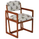 Rare Mahogany "Cadeira Dadinha" Chair by Sergio Rogrigues