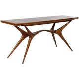 Caviuna Rosewood Console/Dining Table by Giuseppe Scapinelli