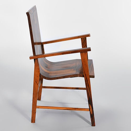 Bentwood Jacaranda Chair attributed to Jorge Zalszupin