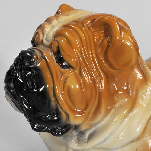 Early 20th Century Staffordshire Figure of  a Bulldog In Good Condition In London, GB