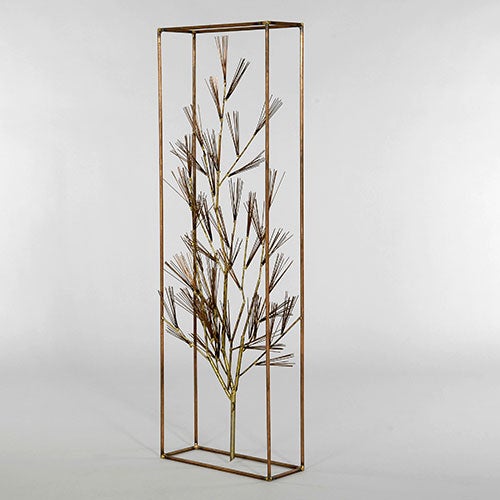 Tree Sculpture in Metal by Curtis Jere