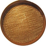 Antique winnowing sieve or basket