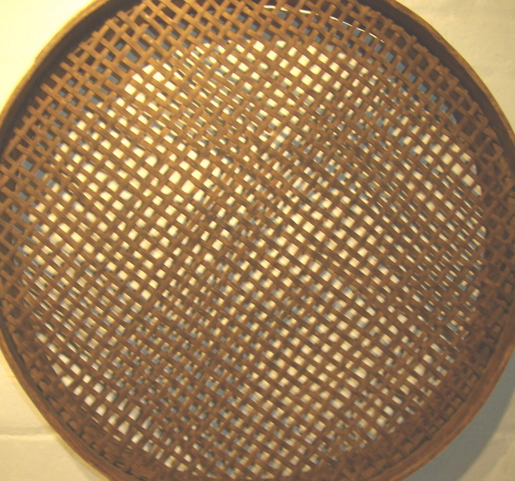 American winnowing sieve or basket