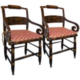 Used Set of Six Hitchcock Chairs