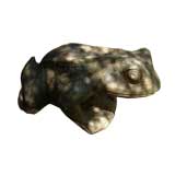 Vintage large cast stone frog fountain