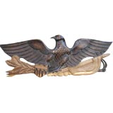 eagle wall carving