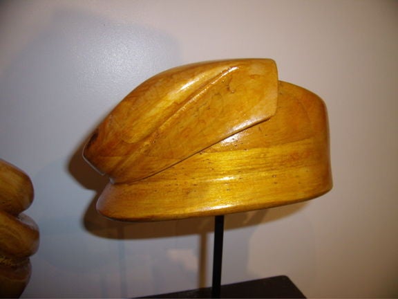 Wooden Hat Molds 5