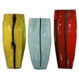 A Ceramic Series of Three Vases by Catriona McLeod 2008