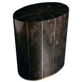 A Black Stone Veneered Table designed by Maitland Smith 1980s