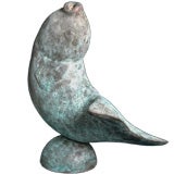 A Bronze Fish Sculpture after Willy Kreitz