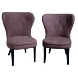 A Pair of 1940s Occasional Sidechairs