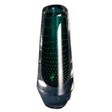 A Sommerso Glass Vase designed by Venini 1960s