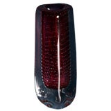 A Sommerso Glass Vase designed by Venini 1960s