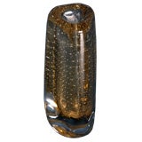 A Sommerso Glass Vase designed by Venini