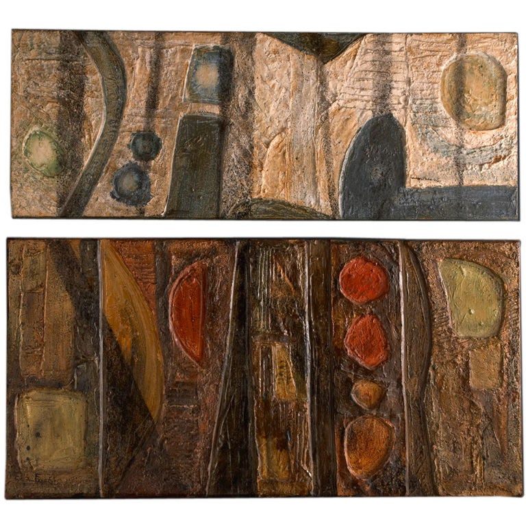 A Pair of Paintings By Artist Rowland Fade