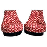 A Pair of 1940s Swivel Chairs