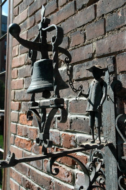 Iron HAND FORGED DINNER BELL